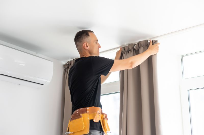 Local Drapes Installation pros at work